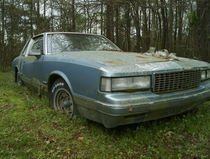 A Monte Carlo thats sat in the same spot for roughly twenty years North Carolina has not been kind to it 