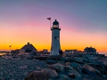 A New England Sunset