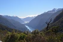 A nice view in Doubtful Sound New Zealand 