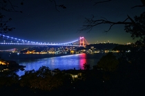 A night view from stanbul