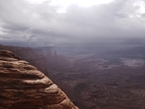 A Rainy Day In The Canyonlands 