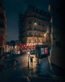 A rainy night in Paris 