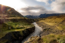 A river in the Icelandic Highlands Iceland 