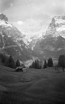 A small abandoned cabin in the Swiss Alps Shot on film a couple of years ago Still my favourite picture Ive took so far