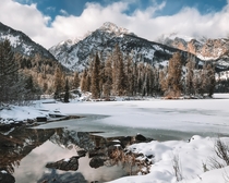 A snowy hike in Grand Teton National Park 