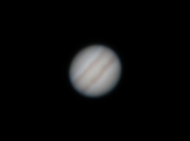 A stack of the first  pictures I took of jupiter 