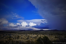 A Storm Rolls In Over the Plain on the Road to Tombstone AZ 