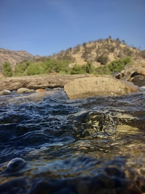 A stream in three rivers CA 
