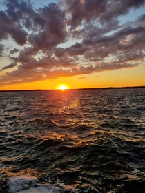 A Summer Sunset on the Bayfront - Erie Pennsylvania 