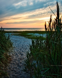 A sunset on Cape Cod 