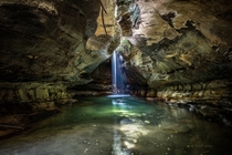 A surreal grotto in the Blue Mountains Australia  by Geoff Hunter