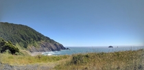 A view from the Oregon Pacific Coast Highway 