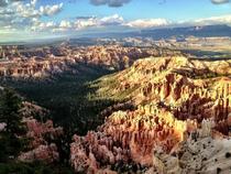 A view of Bryce Canyon from Bryce Point Utah 