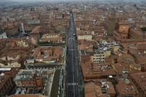 A view of central Bologna Italy