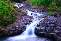 A waterfall that i forgot the name of on Road to Hana Maui Hawaii 