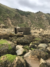 A while back you guys liked the WWII bunker box on the local beach Cayton NYorkshire UK I took some of inside too Link in comments