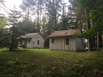 Abandon cabins in Northern WI