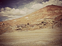 Abandonded ore processing plant in Potosi Bolivia 