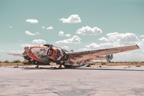 Abandoned airplane my friend found in Arizona