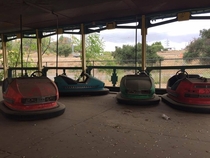 Abandoned Amusement Park-Bumper Cars El Cajon CA 