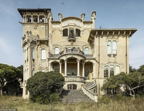 Abandoned Art Nouveau villa in Italy