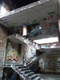 Abandoned art school in Pozna Poland