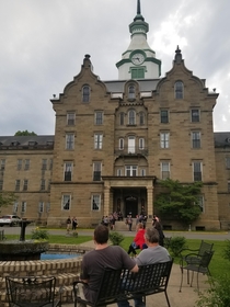 Abandoned asylum re-claimed Trans-Allegheny Lunatic Asylum open for ghost hunting tours to raise money to preserve the building