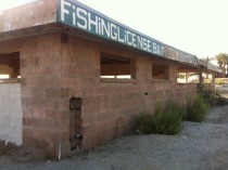 Abandoned Bait Shop Salton Sea CA 