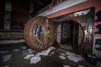 Abandoned bank vault 