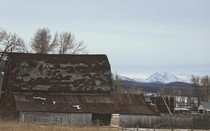Abandoned Barn Philipsburg Montana 