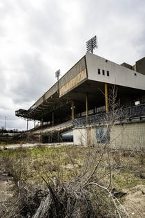Abandoned Baseball Stadium Columbus Ohio 