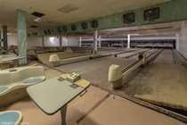 Abandoned Bowling Lanes in Poughkeepsie New York