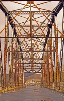 Abandoned Bridge in Upper Tract West Virginia 