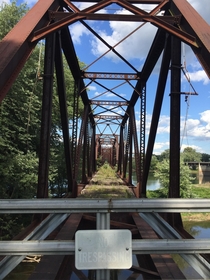 Abandoned bridge Lewisburg PA