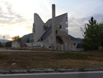 Abandoned brutalist motel I found in Bosnia 