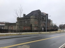 Abandoned building at UMASS Boston