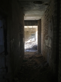 Abandoned building Krivoy Rog Ukraine