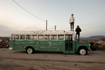 Abandoned Bus in California