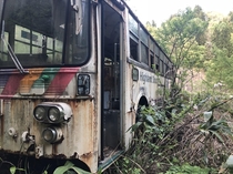 Abandoned bus in Nagano Japan