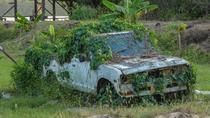 Abandoned car at the Johanna-Margaretha plantation in Surinam 