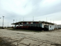 Abandoned car dealership in central illinois