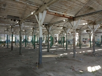 Abandoned car factory of Zastava in Kragujevac Serbia
