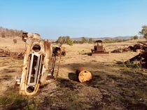 Abandoned car found in New South Wales Australia