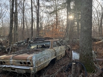 Abandoned Car in Richmond RI 