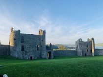 Abandoned Castle in Llansteffan Wales
