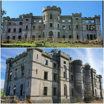 Abandoned castle in Scotland