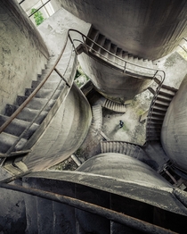 Abandoned cement factory in Italy 