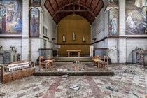 Abandoned church in Belgium 