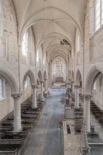 Abandoned Church in Belgium  by Johan de Cocq