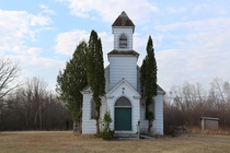 Abandoned church in Cozy Corner Wisconsin 